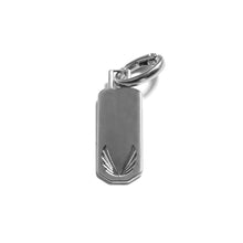 Load image into Gallery viewer, Curb Link Necklace with Dog Tag - Stainless Steel

