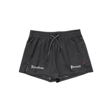 Load image into Gallery viewer, 0285. Laser-Lite™ 3” Performance Short - Black/White
